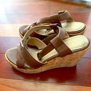 Wedge heel sandals